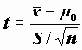 Одновыборочный тест (One sample T-test).